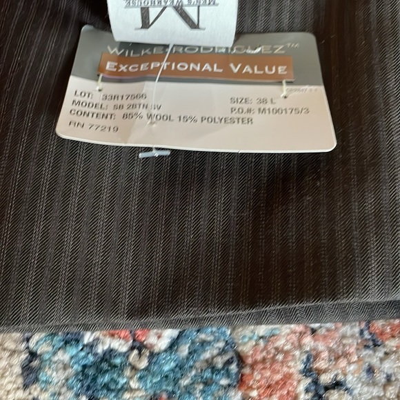 NEW Full Suit Modern Fit Wilke & Rodriguez - Picture 11 of 11